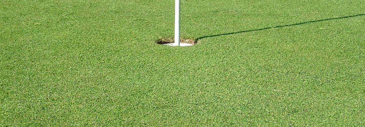 Stukje golfbaan.